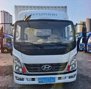 Gebruikt 130PK kleine vrachtwagen 4,2 meter 2021 Yuchai dieselmotor LHD mini box vrachtwagen - Product Image 2