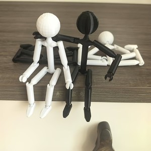 Figurine articulée en plastique, poupée artistique, ornement, cadeau promotionnel, jouet - Product Image 4