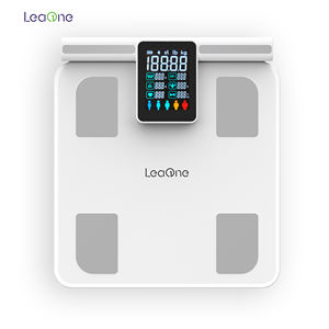 LEAONE Nouvel Arrivage Grand Écran VA <span class=keywords><strong>Poignée</strong></span> Écran Tirant Corde Graisse Corporelle Professionnelle Indice de Rapport Corporel Échelle de Moniteur de Santé - Product Image 2