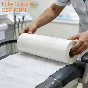 Rolo de Papel <span class=keywords><strong>Crepe</strong></span> Branco de 18 Polegadas X 225 Pés, Descartável, para Desinfecção com Ozônio, para Mesa de Exame - Product Image 1