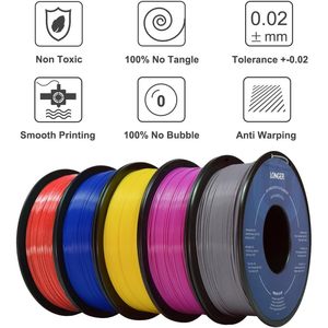 เครื่องพิมพ์3D มืออาชีพที่ยาวขึ้น LK5ขนาดการพิมพ์11.8x11.8x15.7in ขนาดใหญ่ขึ้นแบบโอเพนซอร์ส FDM Black PLA วัสดุการพิมพ์ต่อ - Product Image 4