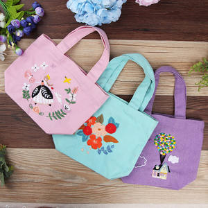 Kit de broderie pour enfants et adultes, sac fourre-tout à la mode, bricolage, artisanat, tricot, Kit de broderie, Kit de démarrage à aiguille avec poinçon, 1 pièce - Product Image 2