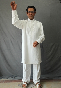 Statua in Cera di Silicone a Grandezza Naturale di Famoso <span class=keywords><strong>Politico</strong></span> Indiano in Vendita - Product Image 3