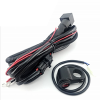 Faisceau de câblage pour phare LED de moto haute vitesse, avec interrupteur double phare, câble de relais, unité électronique 12V et clignotants