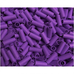 Roll The Life Craft <b>Paper</b> Tubes Purple <b>Orange</b> Green Red Recyclable Gold Foil Logo Gift & Craft Use - Product Image 2
