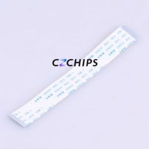 KH-FFC-A0.5-25P-100MM FFC Cable (Flexible Flat Cable) P=0.5mm Connector 25P 0.5mm 0.3mm Non-Inverting - Product Image 1