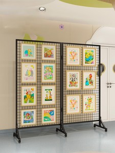 Wire Mesh <strong>Hanging</strong> Hooks Shelf Multipurpose Cell Phone Accessory <strong>Display</strong> Commodity <strong>Display</strong> <strong>Rack</strong> for Retail Shop Customized - Product Image 2