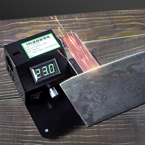 Amoladora de <span class=keywords><strong>Banco</strong></span> Eléctrica Totalmente Automática de 250W con Alimentación de CC, Velocidad Variable, Máquina de Banda Abrasiva Multimaterial, Cuchilla Dedicada - Product Image 5