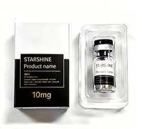 Etiquetas de Vinilo Adhesivas Holográficas Personalizadas Sensibles al Calor para Envases de Productos Farmacéuticos y Cosméticos