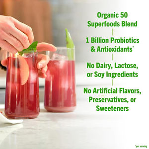 อาหารเสริมโปรไบโอติกอินทรีย์280กรัมอาหารเสริมพลังโปรไบโอติกเสริมภูมิคุ้มกันสำหรับผู้ชายและผู้หญิงพลังโปรไบโอติกออร์แกนิก - Product Image 4