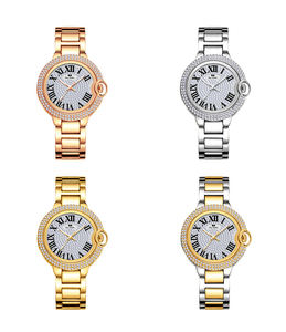 BS-Reloj de pulsera informal de cuarzo para mujer, nuevo, de gama alta, con diamantes, personalizado - Product Image 1