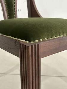 <span class=keywords><strong>Fauteuil</strong></span> avec <span class=keywords><strong>design</strong></span> en velours noir, contemporain, en coton vert, pour salon, jaune <span class=keywords><strong>et</strong></span> <span class=keywords><strong>repose</strong></span>-pieds blanc, en tissu pour filles - Product Image 3