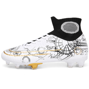 Fábrica al por mayor de marca personalizada zapatos de fútbol de alta calidad para el ocio al aire libre de moda botas de fútbol profesional - Product Image 5