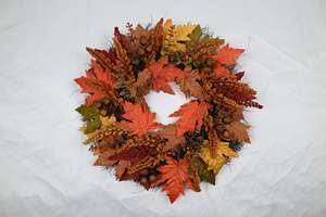 พวงมาลาฤดูใบไม้ร่วงเทศกาลเก็บเกี่ยววันขอบคุณพระเจ้าดีไซน์แฟชั่นเป็นมิตรกับสิ่งแวดล้อม - Product Image 3