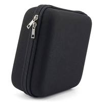 Étui de voyage rigide personnalisé avec fermeture éclair, antichoc, pour montre, pour homme, boîte de rangement protectrice pour montre, sac de transport