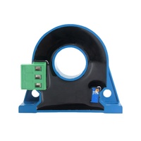Transmetteur de courant alternatif à effet Hall 50A 100A 500A 1500A Entrée 4-20ma 0-5V 0-10V Sortie DC24V Transducteur de courant continu en boucle fermée
