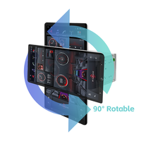Autoradio Android 13,3 pouces avec écran rotatif CarPlay, écran universel pour voiture, navigation, système audio de voiture, CarPlay Apple