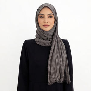 Últimos Modelos de Bufandas Tradicionales Premium de Viscosa Modal, Chales con Estampado Bohemio Personalizado, Hijabs, Ropa y Accesorios para Mujeres Musulmanas - Product Image 4