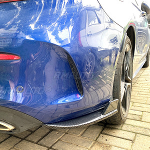 ลิ้นกันชนหลังแบบดิฟฟิวเซอร์พร้อมสปอยเลอร์ข้างสำหรับ Mercedes-Benz C-Class Coupe C205 C200 260 C43 C63 AMG 2015-2021 ชุดแต่ง - Product Image 6