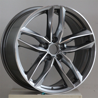 Jantes en alliage d'aluminium forgé JG 16-22 pouces 6-14 5X112 5x115 5x120 ET35 Polies à cinq branches pour Benz BMW Audi
