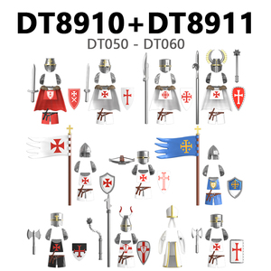 DT8910 DT8911 Caballeros Medievales del Santo Sepulcro Espadas Templarias Sargento <span class=keywords><strong>Papa</strong></span> Bloques de Construcción Educativos Juguetes para Niños - Product Image 1