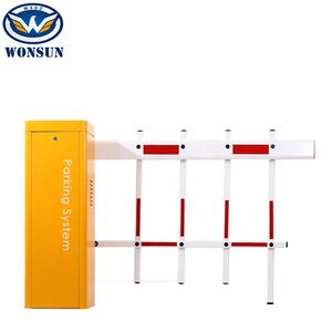 WONSUN 특허 24VDC 브러시리스 모터 도로 장벽 게이트 자동 주차 장벽 스윙 아웃 - Product Image 4