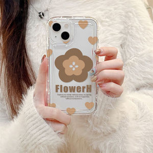 Custodia per telefono in TPU <span class=keywords><strong>trasparente</strong></span> <span class=keywords><strong>con</strong></span> bordo cuscino d'aria stampato <span class=keywords><strong>con</strong></span> fiori di caffè per <span class=keywords><strong>Iphone</strong></span> X Xr Xs Max <span class=keywords><strong>11</strong></span> 12 13 14 15 16 17 - Product Image 5