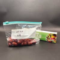 Stockage refermable des aliments pour conserver la fraîcheur Emballage zip-lock auto-scellant Sac de congélation coulissant pour fruits, légumes, viande, poisson
