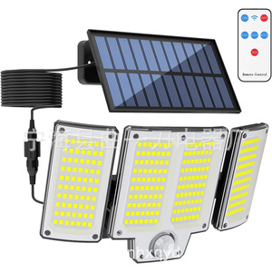 Solar Outdoor Wall <b>Light</b> 280LED 2W IP65 Waterproof <b>Motion</b> <b>Sensor</b> Garden Street <b>Light</b> - Product Image 2