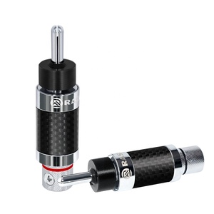Rasantek Haute qualité pas <span class=keywords><strong>cher</strong></span> <span class=keywords><strong>banane</strong></span> prise d'entrée connecteur mâle et femelle clips pour haut-parleurs - Product Image 6