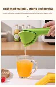 <span class=keywords><strong>Presse</strong></span>-agrumes manuel pliable pour citrons et citrons verts, design compact pour un rangement facile, fabriqué en PP durable - Product Image 6