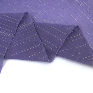 100% poliestere eco-friendly in seta argentata stropicciata in <span class=keywords><strong>Chiffon</strong></span> Georgette tessuto Flash irregolare per indumenti da ragazza - Product Image 5