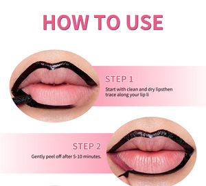 MLM Customized Dual Head Peel Off Lip Stain Matte Waterproof Non-Fading Moisturizing Shiny Lip Gloss for Women Glossy lip stain - Product Image 3