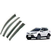 Deflectores de Ventana Laterales para Toyota LC200 2008-2019 Protector de Lluvia Accesorios de Coche