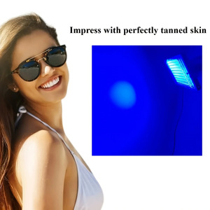 Lampe solaire <span class=keywords><strong>UV</strong></span> bleue transfrontalière pour la beauté de la peau, <span class=keywords><strong>machine</strong></span> de <span class=keywords><strong>bronzage</strong></span> LED corps entier avec prise USB - Product Image 4