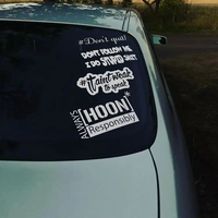 Autocollants de transfert en vinyle de Logo personnalisé protégés contre les UV de haute qualité décalcomanies de fenêtre personnalisées pour vitres de voiture
