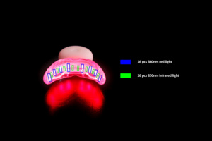 Luz Roja Oral de Doble Longitud de Onda 660nm+850nm, <span class=keywords><strong>32</strong></span> LED, Alivia la Sensibilidad Dental y las Molestias en las Encías, Logotipo Personalizado, Venta al por Mayor de Fábrica, MOQ Bajo - Product Image 6