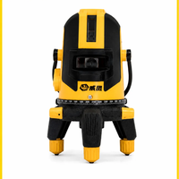 Niveau laser industriel portable Huake, instrument de mesure numérique mini, laser vert, couleur 3D, auto-nivelant, lithium