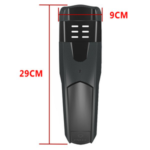 Aksesori sepeda ubin lumpur spatbor sepeda jalan Universal tahan air cocok untuk roda 20-28 "desain ekstensi depan/belakang Aksesori Sepeda - Product Image 6