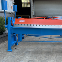 Machine de pliage de feuilles manuelle de plaque d'aluminium d'acier inoxydable de conduit de CVC de marque de la Chine en stock
