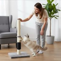 En gros Arbre à chat moderne en sisal écologique, tour griffoir et masseur, jouet pour chat d'intérieur