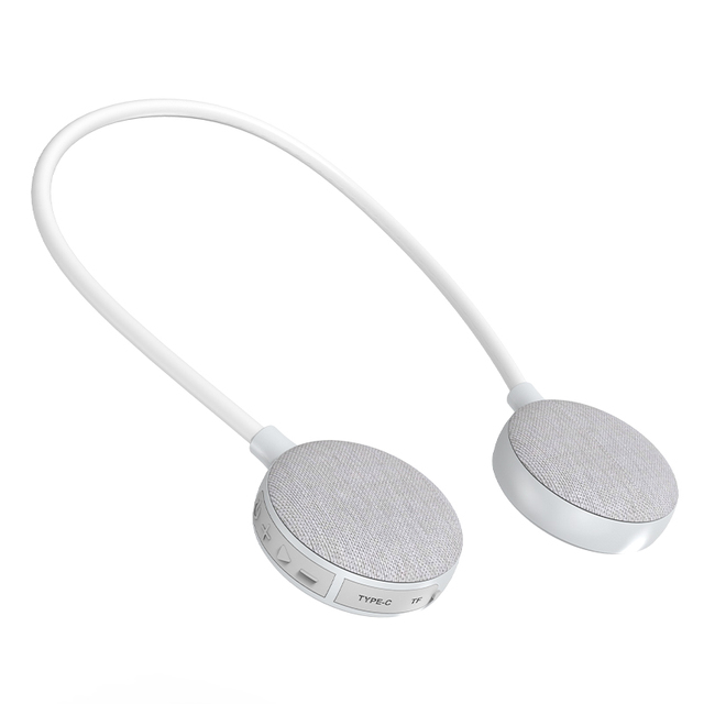 Factory Dropshipping Neckband Wearable Speaker Bluetooth 5.0 Hight Quality Sound Wireless TWS Music Box Bluetooth Speakers