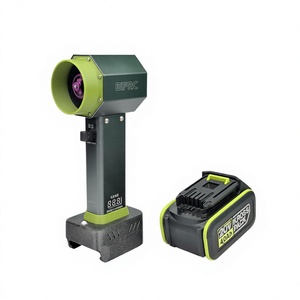 Ventilateur turbo sans balais de 50 mm, souffleur de feuilles portatif haute puissance pour le séchage et le dépoussiérage des voitures avec batterie Li-ion K247 - Product Image 1