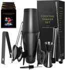 Tùy Chỉnh 22-Mảnh Mỹ Thép Không Gỉ Cocktail Thanh Thiết Lập Đầy Đủ Các Công Cụ Bao Gồm Jigger Biểu Tượng Tùy Chỉnh Cho Thanh Sử Dụng - Product Image 5