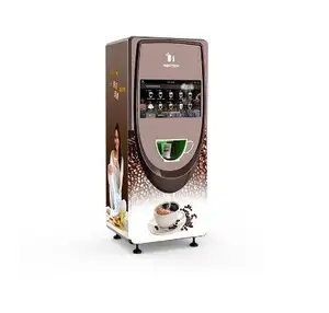 commercial touch screen snacks and energy drinks coffee vending machine with credit card payment system