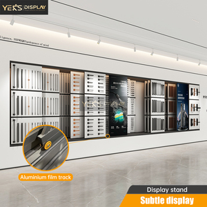 Nhà máy trực tiếp hiện đại Tùy chỉnh cao cấp có thể gập lại khung kim loại Rack hiển thị cho triển lãm thương mại & cho thấy - Product Image 4