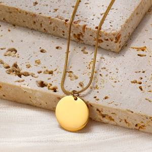 Collar con Colgante de Acero Inoxidable Vintage al por Mayor con Cadena de Eslabones para Mujeres y Hombres, Joyería - Product Image 6