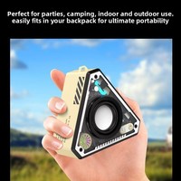 Haut-parleur sans fil de style Mecha V2, best-seller transfrontalier, étanche, portable, avec subwoofer et son surround, sortie 5W
