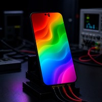 Écran OLED souple en gros pour iPhone 15 Pro, assemblage numériseur d'écran tactile, pièces de rechange 100 % testées