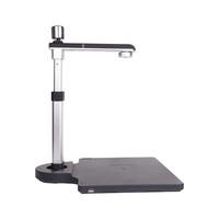Scanner de documents USB à double caméra avec capteur CMOS couleur 24 bits pour la reconnaissance de cartes de visite et de codes-barres, format A3, numérisation en 1 seconde, en stock